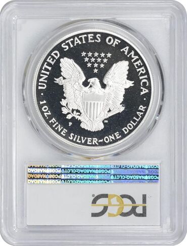 1996 P American Silver Dollar Eagle PR69DCAM PCGS in Saudi Arabia