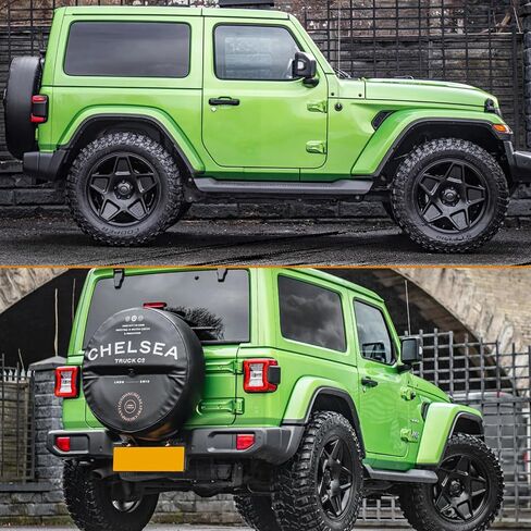 6 Inches Running Boards Side Steps for 2018-2025 Jeep Wrangler JL 2 Door Matte Black OE Style in Saudi Arabia