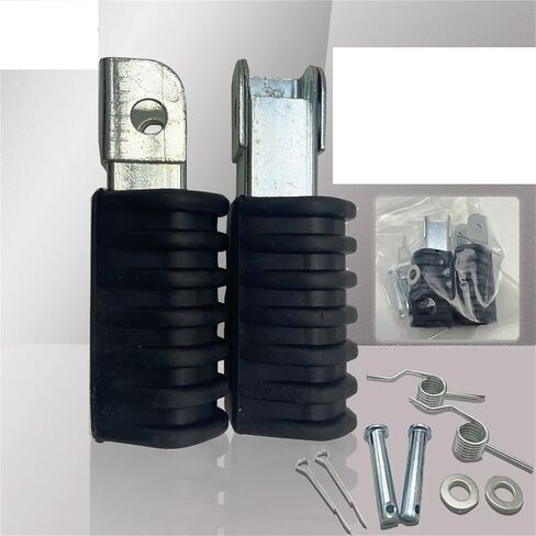 دراجة نارية القدم الراحة دواسة أوتاد اليسار الأيمن مسند القدم Footpeg Footpegs لياماها ل PW50 ل PW80 ل PW 50 80 الترابية حفرة لملحقات ATV in Kuwait
