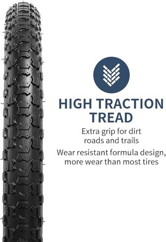 YUNSCM 20" Bike Tires 20x2.125/57-406 and 20" Bike Tubes Schrader Valve with 2 Rim Strips Compatible with 20x1.95 20x2.0 20x2.10 20x2.125 20x2.20 20x2.25 Bike Bicycle Tires and Tubes (Y-1150) in Saudi Arabia