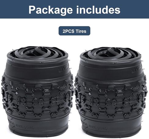 YUNSCM 20" Bike Tires 20x2.125/57-406 and 20" Bike Tubes Schrader Valve with 2 Rim Strips Compatible with 20x1.95 20x2.0 20x2.10 20x2.125 20x2.20 20x2.25 Bike Bicycle Tires and Tubes (Y-1150) in Saudi Arabia