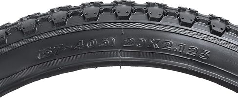 YUNSCM 20" Bike Tires 20x2.125/57-406 and 20" Bike Tubes Schrader Valve with 2 Rim Strips Compatible with 20x1.95 20x2.0 20x2.10 20x2.125 20x2.20 20x2.25 Bike Bicycle Tires and Tubes (Y-1150) in Saudi Arabia