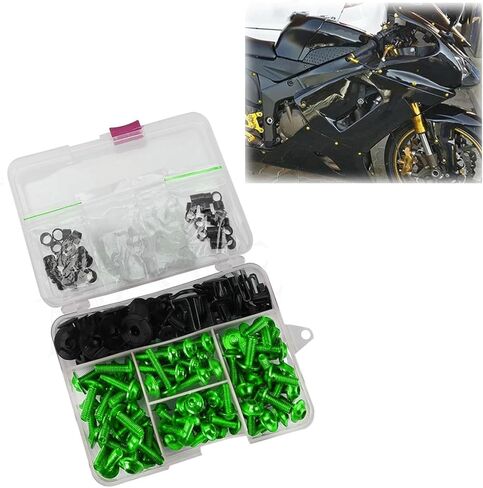 مسامير هيكل السيارة للدراجات النارية مسامير براغي لـ CFMOTO لـ CF MOTO 250SR 450SR 450SS 250CL-X 700CLX ADV SPORT 700CL-X عدة ملحقات صواميل الجسم (أسود) in Kuwait
