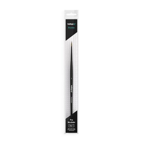 Vallejo Pro Modeler Natural Hair Round Brush in Saudi Arabia