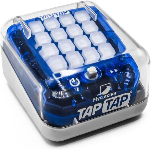 لعبة TapTap Smart Fidget - 5 ألعاب تفاعلية، مضيئة، هادئة، لعبة سفر للأعمار من 5 سنوات فما فوق، محمولة باليد، أداة Fidget، حشوة تخزين (أزرق ملتهب) in Kuwait