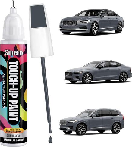 Onyx Black (717) for Volvo Touch Up Paint Pen - Exact OEM Color Match Scratch Repair Kit - Compatible with All Models XC90, XC60, S90, XC40 in Saudi Arabia