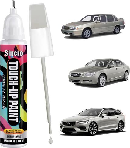 Onyx Black (717) for Volvo Touch Up Paint Pen - Exact OEM Color Match Scratch Repair Kit - Compatible with All Models XC90, XC60, S90, XC40 in Saudi Arabia