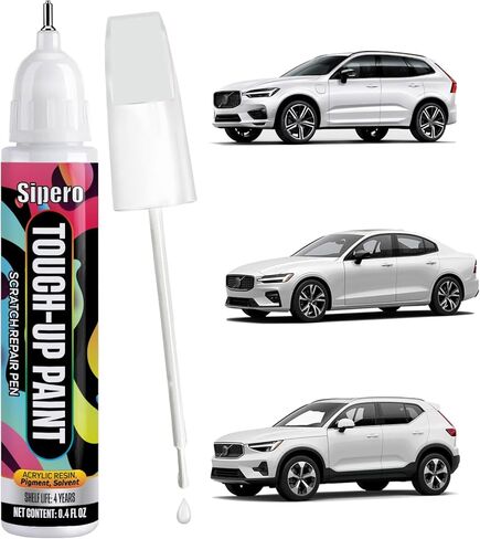 Onyx Black (717) for Volvo Touch Up Paint Pen - Exact OEM Color Match Scratch Repair Kit - Compatible with All Models XC90, XC60, S90, XC40 in Saudi Arabia
