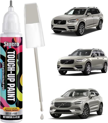 Onyx Black (717) for Volvo Touch Up Paint Pen - Exact OEM Color Match Scratch Repair Kit - Compatible with All Models XC90, XC60, S90, XC40 in Saudi Arabia