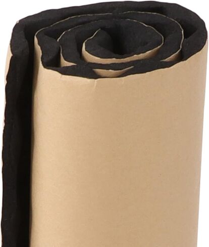 Hood Insulation Pad Replacement PP+PET Car Sound Deadening Mat 0.5x0.8m 5mm Noise/Heat Insulation Pad Universal for Auto Hood Door Black in Saudi Arabia