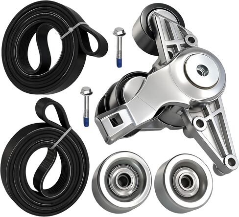 Serpentine Drive Belt Tensioner Component Kit 90K-38667HDE for Freightliner Cascadia 2014-2018 for Western Star 5700XE 2016 2017 2018 2019 38667 36742 K081059HD in Saudi Arabia