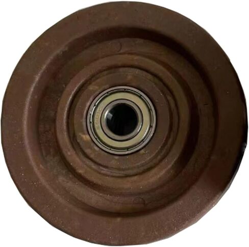 Glass Fiber Bakelite Single Wheel 4in, 5in, 6in Size Dark Brown Wheel Wear Resistant And Strong, Suitable For Trolleys, Carts(4in) in Saudi Arabia