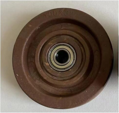 Glass Fiber Bakelite Single Wheel 4in, 5in, 6in Size Dark Brown Wheel Wear Resistant And Strong, Suitable For Trolleys, Carts(4in) in Saudi Arabia