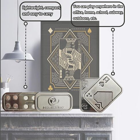 بطاقة دفع البوكر المغناطيسية، منزلق فيدجيت، منزلق معدني للبوكر، منزلق فيدجيت صامت، منزلق فيدجيت للرجال، لعبة فيدجيت منزلق، بطاقة دفع بوكر لتخفيف التوتر، هدية مكتب رائعة للأب المراهقين in Kuwait
