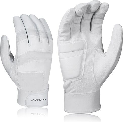 HLDD HANDLANDY قفازات الضرب للرجال - قفازات البيسبول للبالغين قفازات البيسبول + قفازات الضرب اللينة in Kuwait