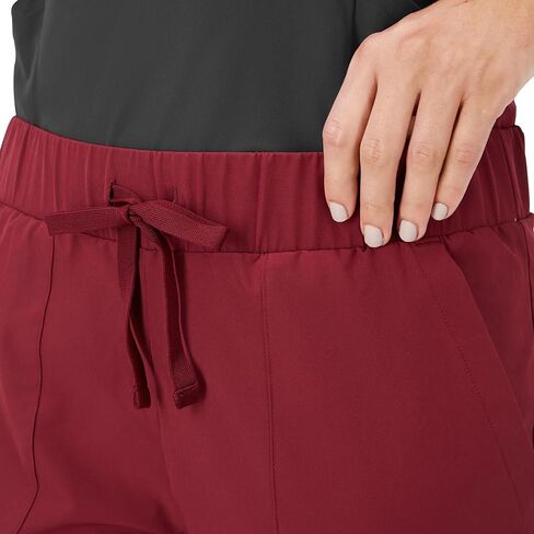 سراويل الركض النسائية من Hanes Scrubs Cargo Joggers، سراويل الركض للعناية الصحية للنساء، ماصة للرطوبة in Saudi Arabia