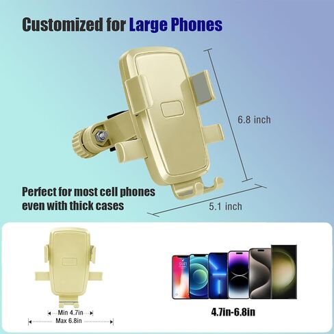 Universal Bike Phone Mounts, 360 Rotation Silicone Holders for iPhone and Samsung, Compatible with 4.7-6.8 Inches Phones, Easy Installation-Black in Saudi Arabia