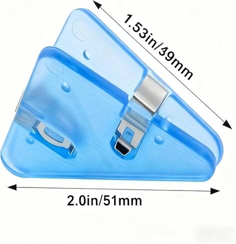 (10pcs) Triangle Binder, Flexible for organizing documents, Made of Acrylic, Suitable for desktops, Books, Bills, and Home Storage (Colorful). in Saudi Arabia