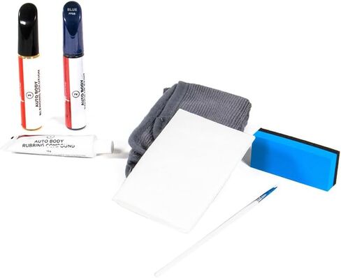 Tesla Touch-Up Paint Repair Kit - Exact OEM Factory Body Color Paint Match (Deep Blue Metallic (PPSB)) in Saudi Arabia