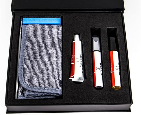Tesla Touch-Up Paint Repair Kit - Exact OEM Factory Body Color Paint Match (Deep Blue Metallic (PPSB)) in Saudi Arabia