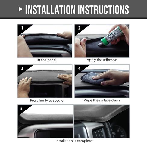 G-PLUS Radio Trim Panel Surround Black Dashboard OEM Compatible with 1994-1997 Dodge Ram Dash Bezel 55114870-1 in Kuwait