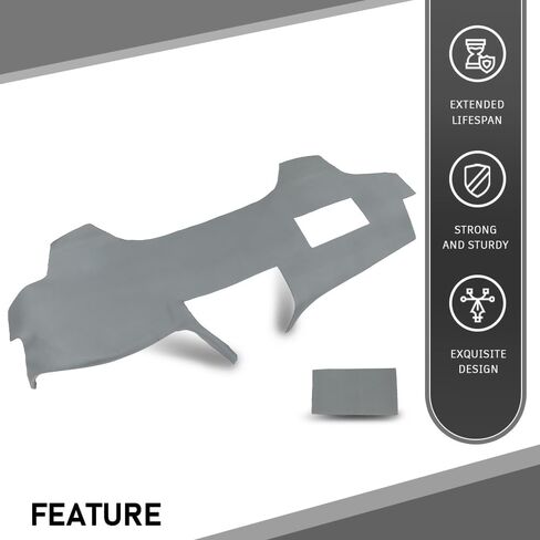 G-PLUS Radio Trim Panel Surround Black Dashboard OEM Compatible with 1994-1997 Dodge Ram Dash Bezel 55114870-1 in Kuwait