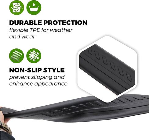 IAG I-Line TPE Door Sill Protector for Ford Bronco 4 Door 2021+ (Not Sport) in Saudi Arabia