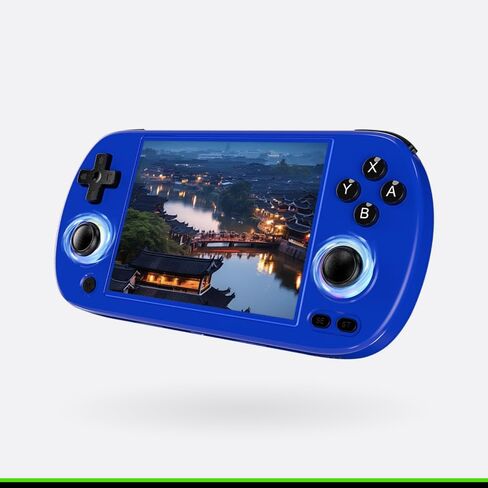 وحدة تحكم ألعاب Novabored RG40XX H Retro 18K+ ألعاب فيديو و35 محاكيًا مثبتة مسبقًا واي فاي وبلوتوث كابل عرض تلفزيوني ريترو هدية وحدة تحكم ألعاب محمولة (أسود - 128 جيجابايت) in Kuwait