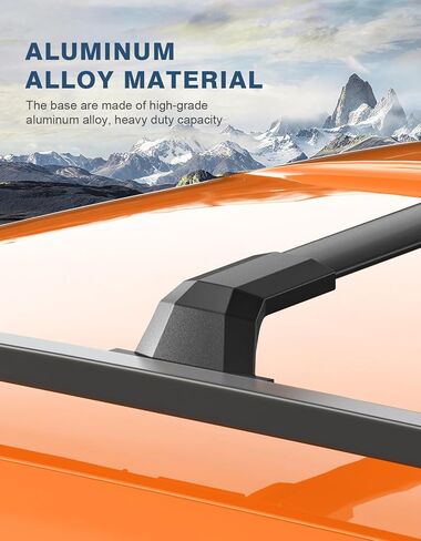 Roof Rack Cross Bars Compatible with 2021-2026 Jeep Grand Cherokee L 3-Row and 2022 2023 2024 2025 2026 Grand Cherokee WL 2-Row,All-Metal Aluminum Crossbar Luggage Racks Roof Rails Rooftop in Saudi Arabia