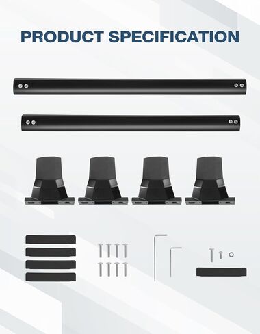 Roof Rack Cross Bars Compatible with 2021-2026 Jeep Grand Cherokee L 3-Row and 2022 2023 2024 2025 2026 Grand Cherokee WL 2-Row,All-Metal Aluminum Crossbar Luggage Racks Roof Rails Rooftop in Saudi Arabia