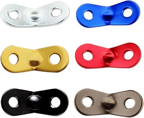 Paracord tensioner 8pcs Wind Rope Buckle Nails Awning Non-Slip Cord Tent Buckles Peanut Stopper Lock Tensioners(Golden) in Saudi Arabia