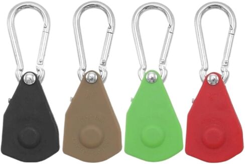 باراكورد حبل شد مشبك مشدود بكرة السقاطة شماعات سلك مقاوم للرياح قفل لملحقات المظلة (أسود) in Kuwait