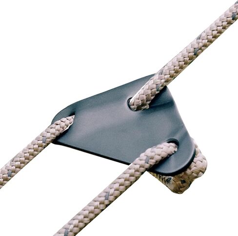 Aluminum Alloy Tent Rope Tensioner,Aluminum Alloy Guyline Tensioner | 3 Hole Paracord Outdoor Tent for Hiking Camping, Windproof Rope Buckles in Saudi Arabia