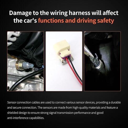 موصل مستشعر HiSport 13580877 Detonation Knock - متوافق مع Buick Cascada Enclave Rainier Cadillac ATS CT5 CT6 CTS شيفروليه أفالانش بليزر يستبدل 88953268 88987972 in Kuwait