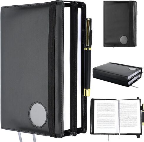 Double AA Big Book Cover & 12 Steps & 12 Leather Double AA Alcoholics Anonymous Big Book Cover Medallion Holder Paperback Protector Leather Gift for Women Men (Dark Green) in Saudi Arabia