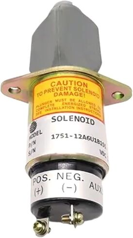 1pc 1751-12A6U1B1S5 Diesel Engine Spare Parts SA-4259 Fuel Cutoff Stop Solenoid Valve 1751-24A6U1B1S5 3A(12V) in Kuwait