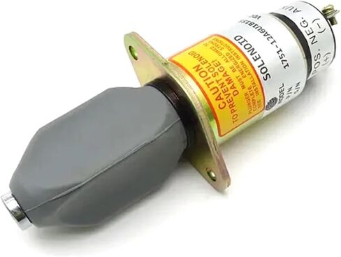 1pc 1751-12A6U1B1S5 Diesel Engine Spare Parts SA-4259 Fuel Cutoff Stop Solenoid Valve 1751-24A6U1B1S5 3A(12V) in Kuwait