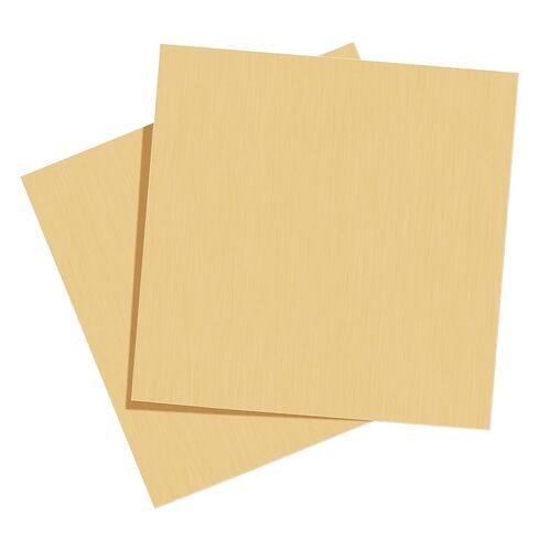 3 قطع من الألواح النحاسية مقاس 6 بوصة × 6 بوصة × 0.04 بوصة، سمك 18 قياس (1 مم)، ألواح نحاسية مرفقة بالفيلم، ورقة لوحة نحاسية لتزيين الحرف اليدوية in Kuwait