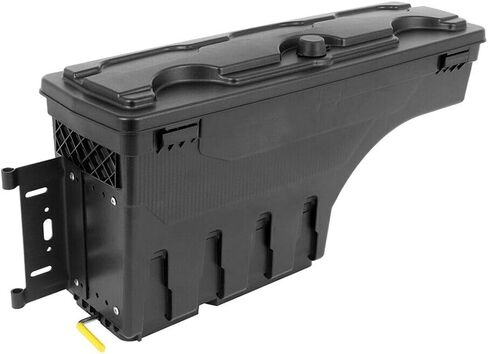 Left Driver Side Black Plastic Tool Box Bed for Ford for F250 SuperDuty 1999-2016 for F350 SuperDuty 1999-2016 for F450 SuperDuty 1999-2016 in Saudi Arabia