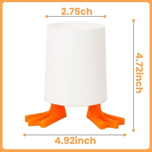 Cute Duck Pen Pencil Holder Funny Multifunctional Cartoon Little Duck Pen Holder Stationery Storage Makeup Brush Holder in Saudi Arabia