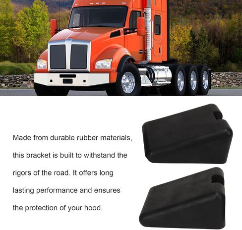 Keenso Hood Bumper Support Bracket, 2 Pack, OE L856081, M75681, Enhanced Safety, Sturdy Construction, for Automotive Maintenance, DIY Projects, Home Use in Saudi Arabia