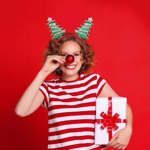 BQTQ 22 Pieces Christmas Headbands Christmas Headband Costume for Xmas Holiday Favor in Saudi Arabia