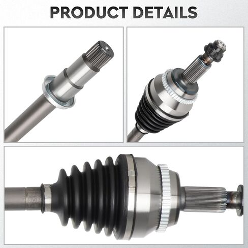 NEW Front Right CV Axle Passenger Side Shaft Assembly fits for Toyota Sienna 2004-2006 3.3L, for Sienna 2007-2010 3.5L, FWD Only, for 66-5261 in Saudi Arabia