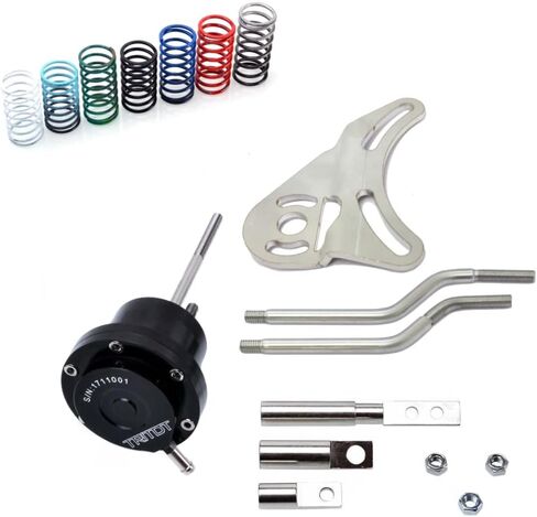 استبدال مشغل بوابة النفايات القابل للتعديل لـ GARRETT GT25R GT(X)28R GT(X)30R دعامة وقضيب جديد (إجمالي مجموعة 8 نوابض) in Kuwait