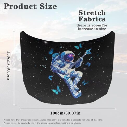 أغطية غطاء محرك السيارة باللون الأرجواني على شكل فراشة للسيارات غطاء غطاء من القماش للحماية لجميع المواسم غطاء من نسيج البوليستر المطاطي ملحقات السيارات القابلة للإزالة يناسب معظم السيارات in Kuwait