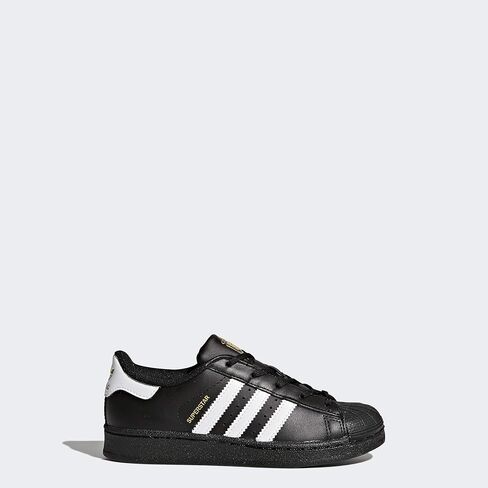 adidas Originals Kids Superstar Sneaker, White/White/Green, 10 US Unisex Toddler in Saudi Arabia