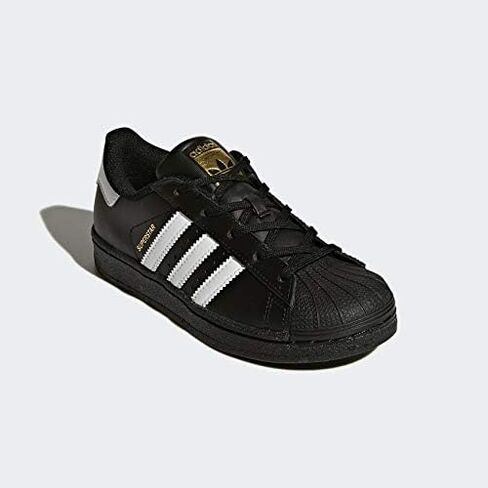 adidas Originals Kids Superstar Sneaker, White/White/Green, 10 US Unisex Toddler in Saudi Arabia