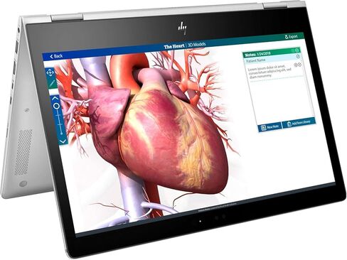 HP EliteBook x360 1030 G2 - شاشة 13.3 بوصة - Core i7 7600U - رام 16 جيجابايت - SSD 512 جيجابايت (متجدد) in Kuwait