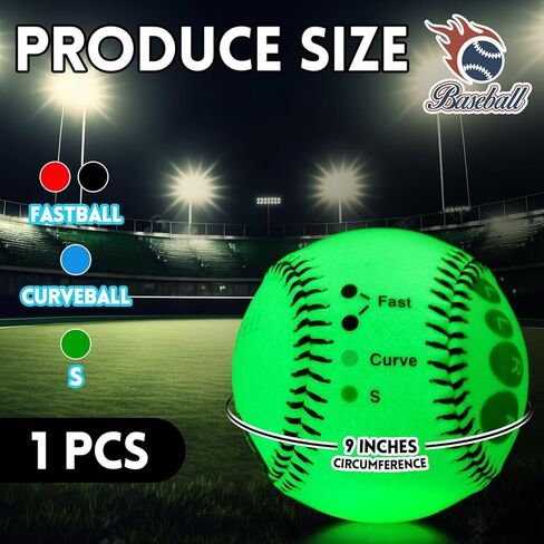 3 Pcs Training Baseball with Finger Placement Markers Baseball Training Grip Equipment Baseball Training Gear for Teenagers Beginners to Learn Multiple Baseball Grips in Saudi Arabia