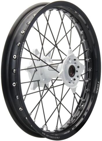 Tusk Impact Complete Rear Wheel Package 19 x 2.15 Black Rim/Black Spoke/White Hub For Yamaha YZ450F 2003-2004,2010-2013,2015-2017 in Saudi Arabia